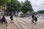 Historic streetcars in Porto ... bye bye